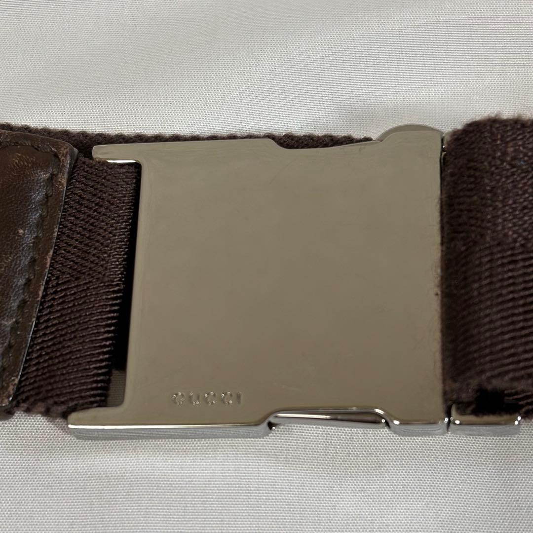 【即日発送】GUCCI グッチ GG キャンバス ボディバッグ ウエストバッグ