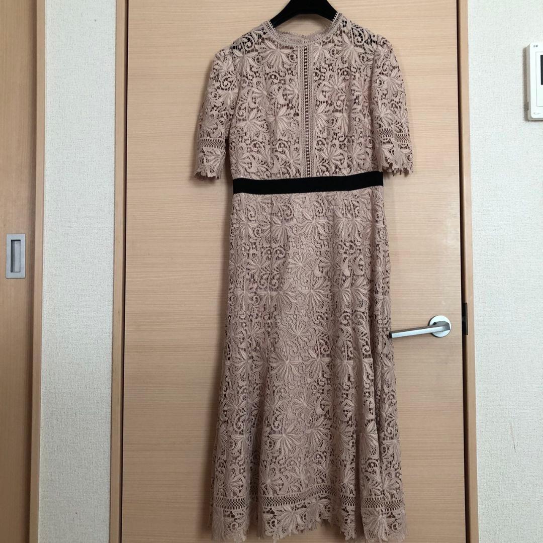 専用 CELFORD　セルフォード　ミックスフラワーレースワンピース　ピンク