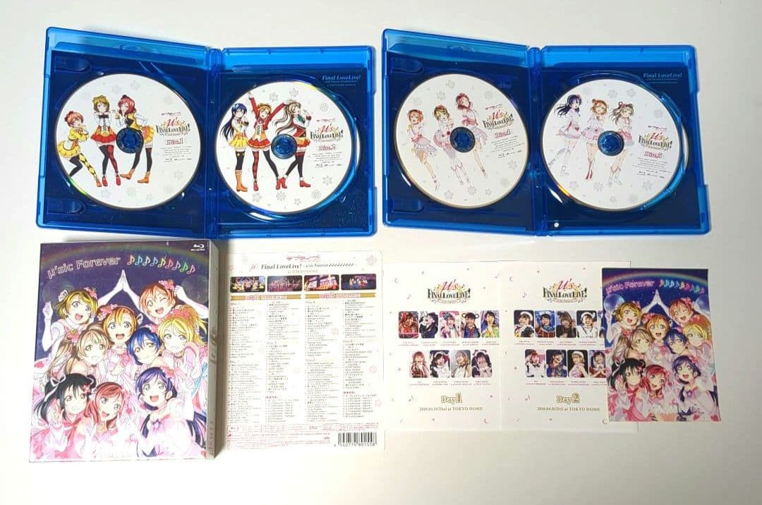 ラブライブ μ's first 3rd 4th 5th Final ライブ BD
