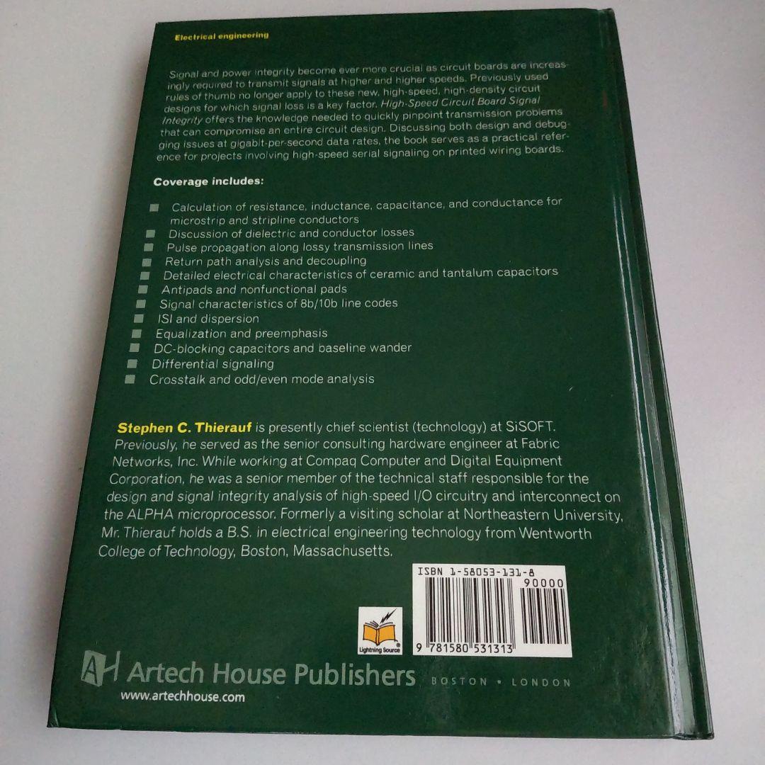 洋書 High-Speed Circuit Board Signal Integrit