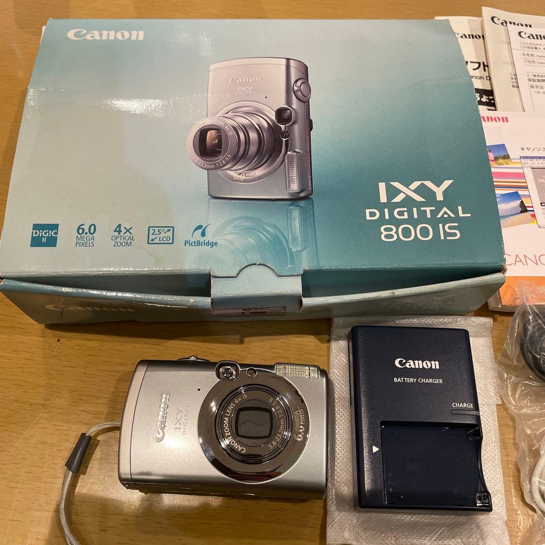 Canon IXY DIGITAL 800 IS 本体 + 付属品