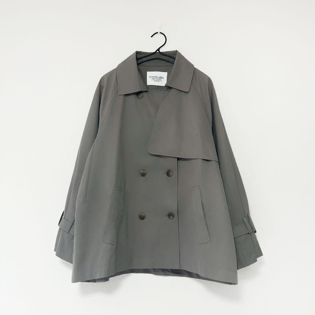 24SS Sonny Label 撥水 ショートトレンチコート 春
