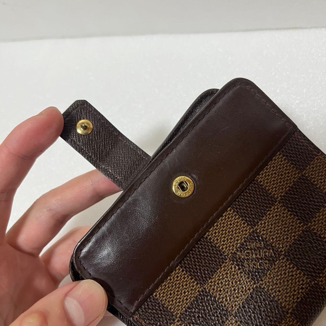 ルイヴィトン　ダミエ　コンパクトジップ　財布　小銭入れ　N61668