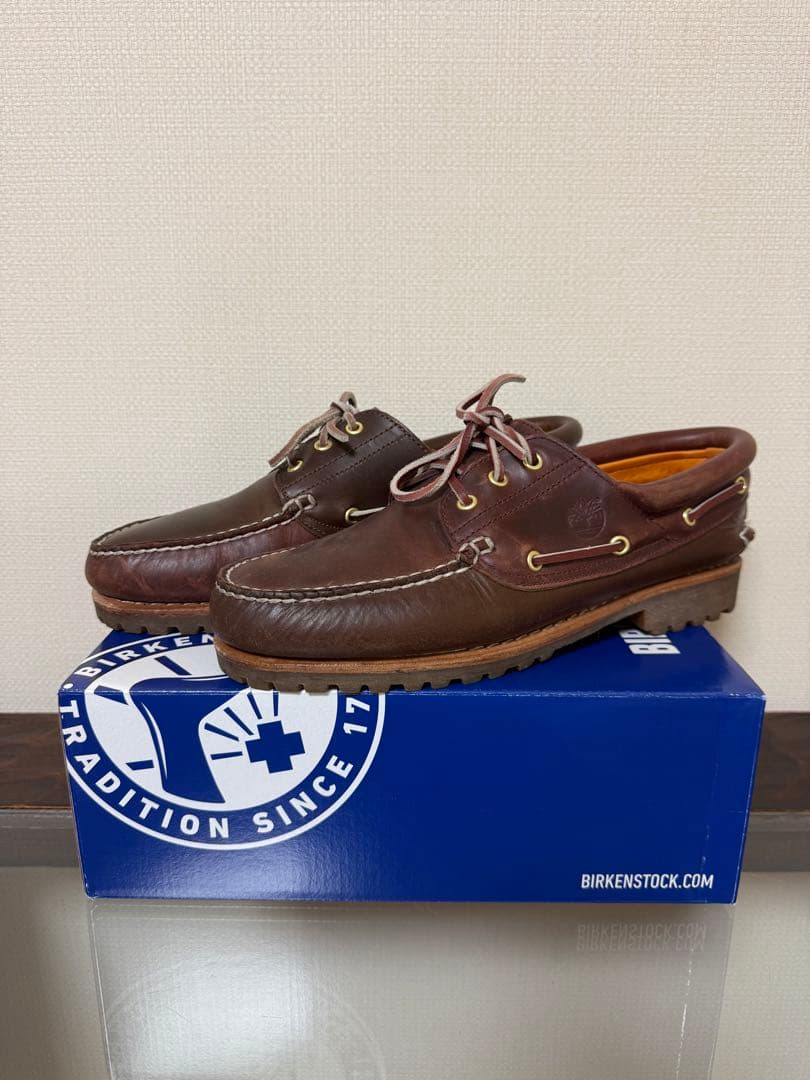 美品　3eye 28cm モカシンTimberland ×BEAMS