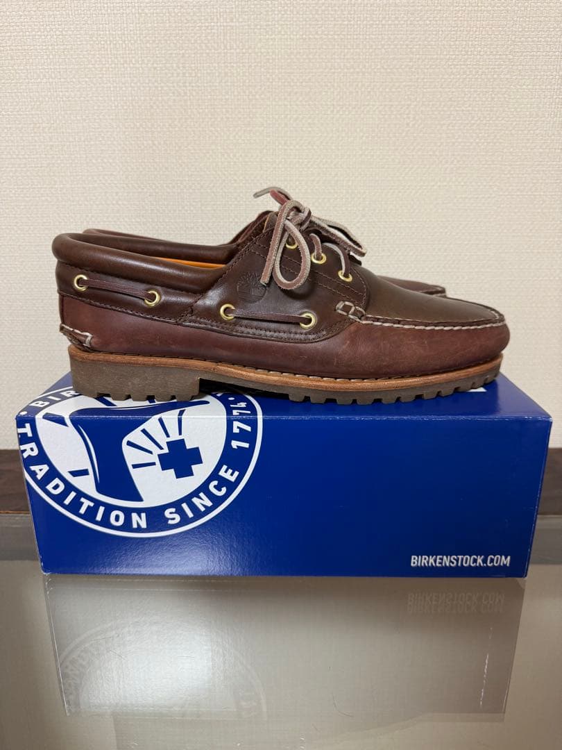 美品　3eye 28cm モカシンTimberland ×BEAMS