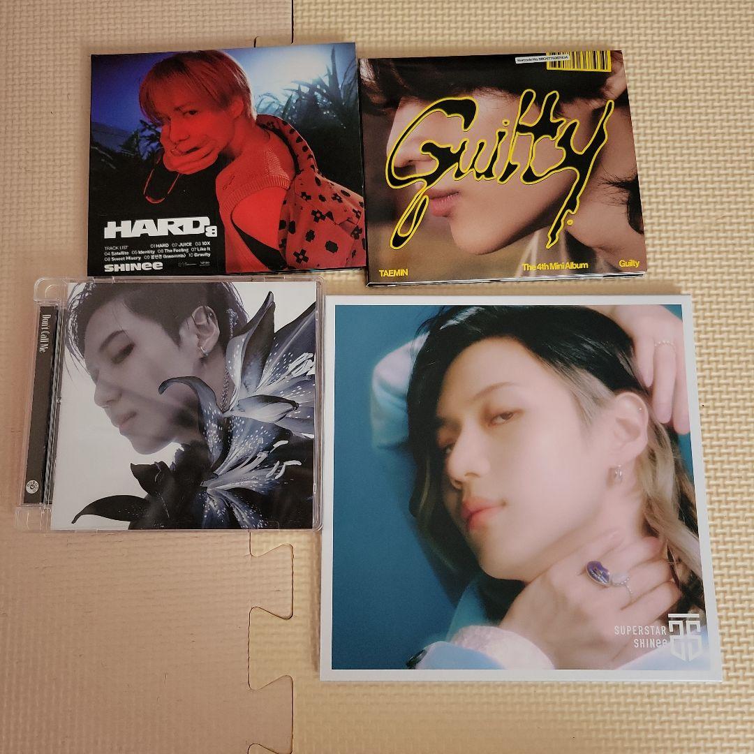 SHINeeテミンCD30枚 デビューから現在まで❗ジャケットシ－ルのおまけ付き