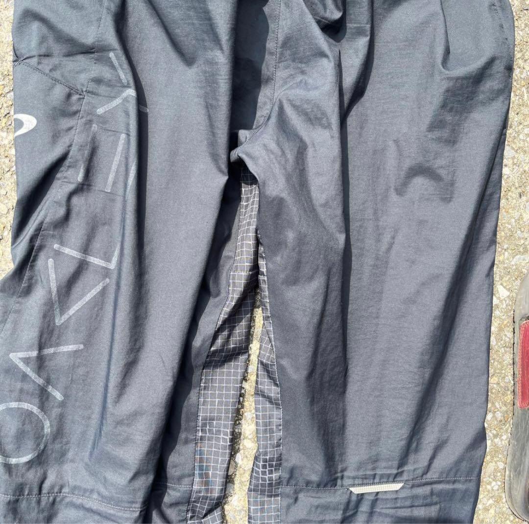 oakly ナイロンパンツ　tech テック系　登山　ドローコード　テック系