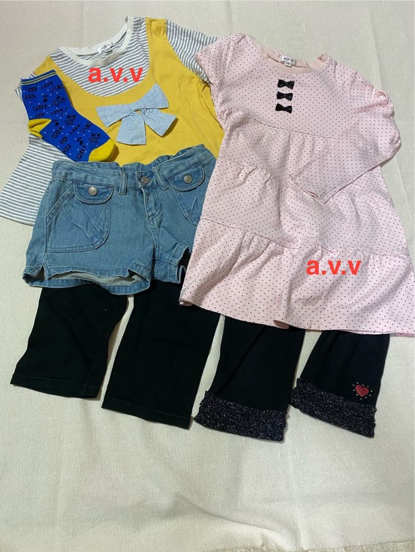 まとめ売り　女の子　子供服　130㎝　オールシーズン　　約31セット総数約82点