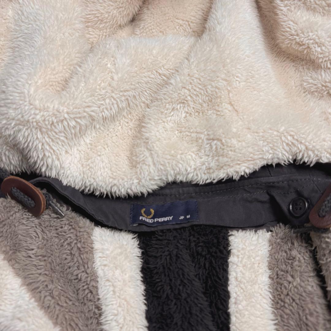 FRED PERRY｜ユニオンジャックボアライナーフィッシュテールモッズコートM