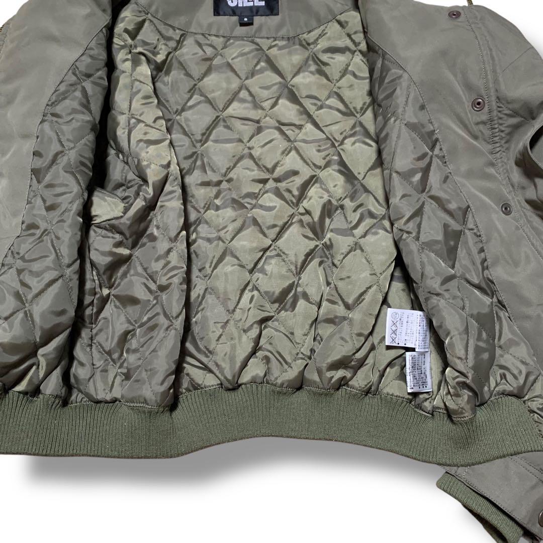 ジャケット・アウター Y2K short military N2B boa fur jacket