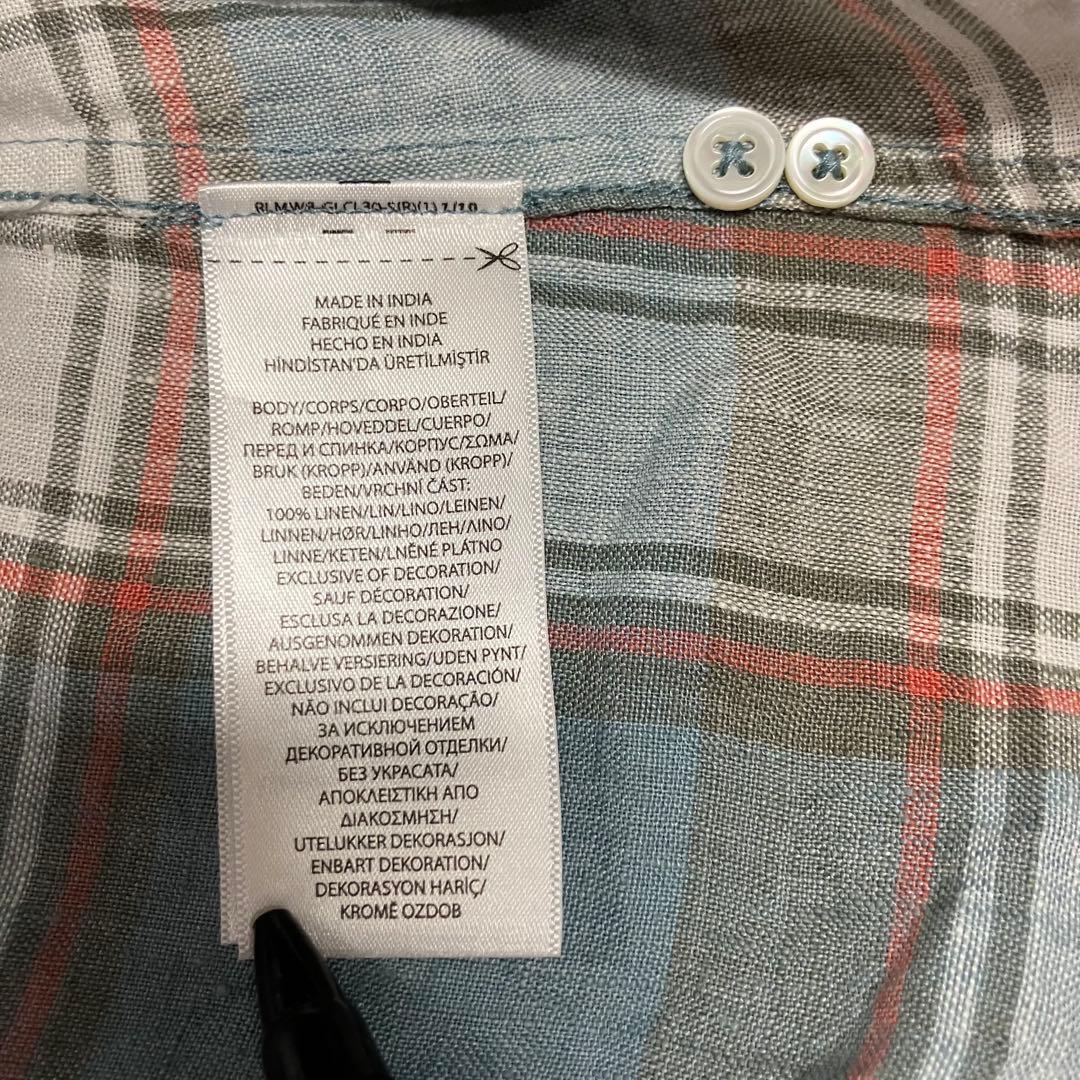 最終値下げ　POLO RALPH LAUREN チェックシャツ　ラルフローレン