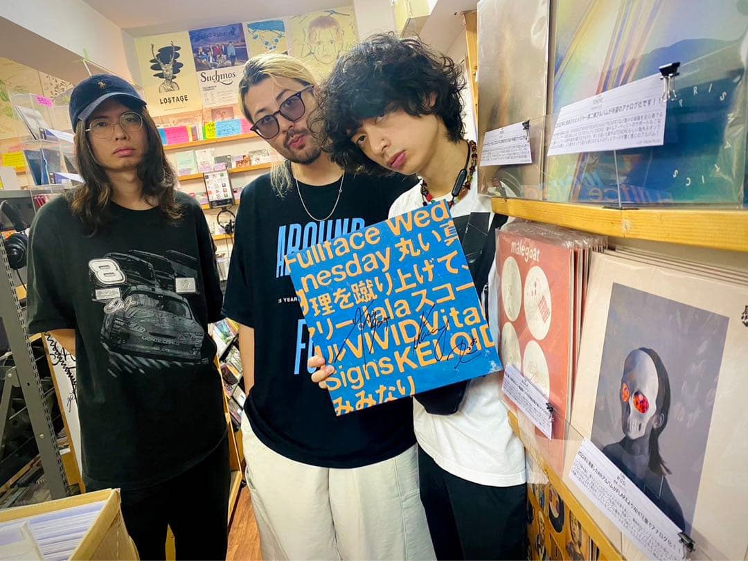 w.o.d. webbing off duckling 直筆サイン入り レコード