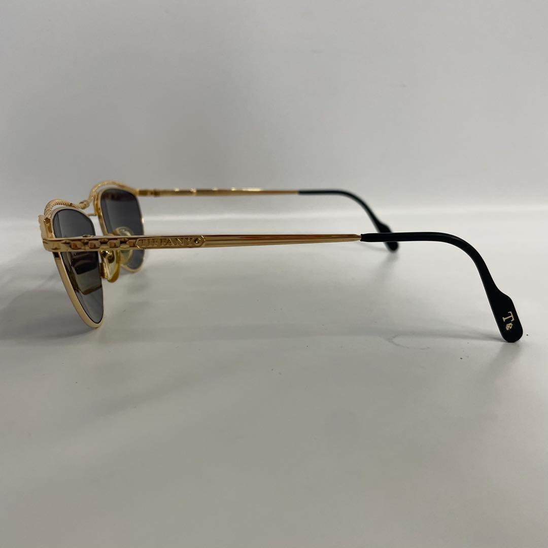 TIFFANY LUNETTES サングラス 23K GOLD PLATED