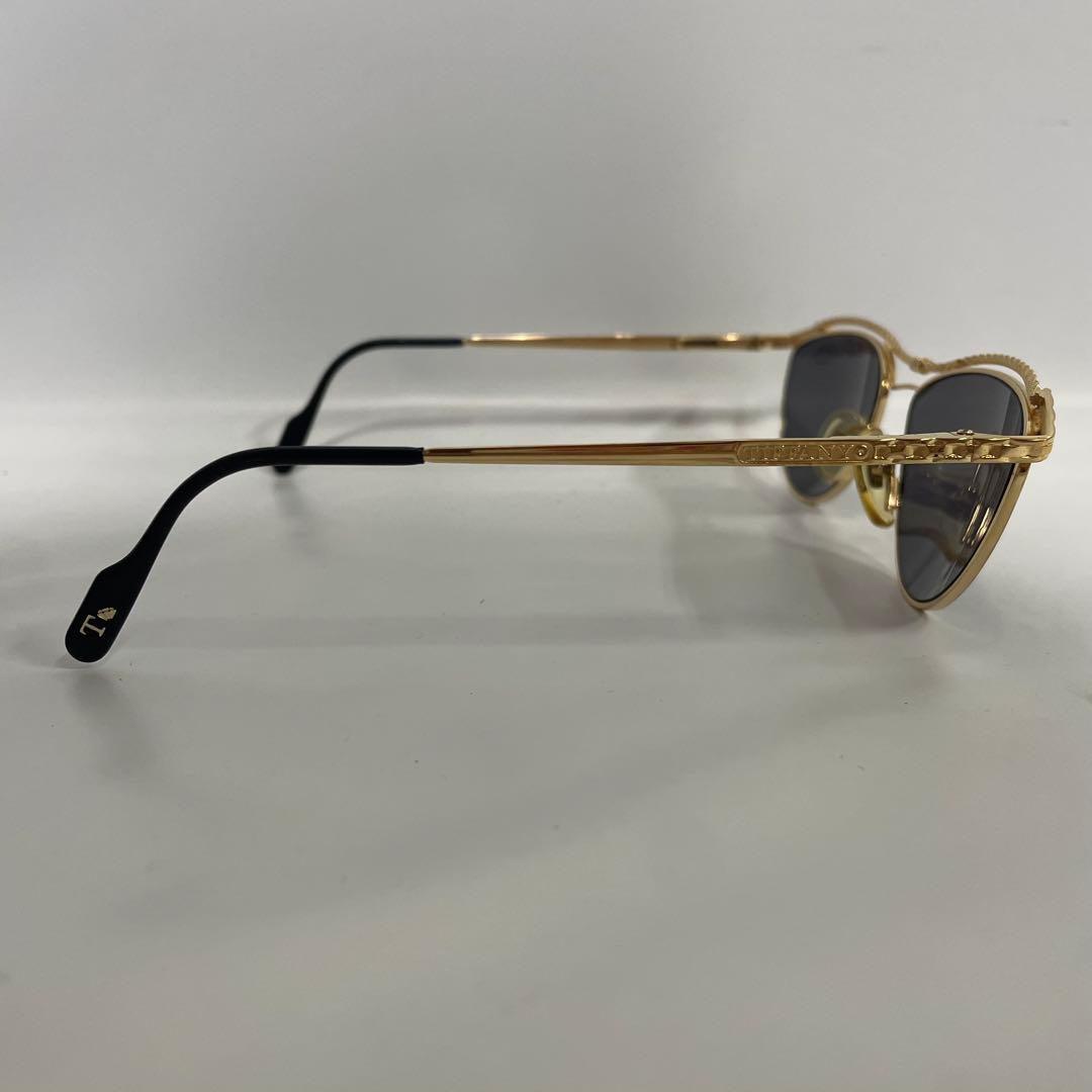 TIFFANY LUNETTES サングラス 23K GOLD PLATED