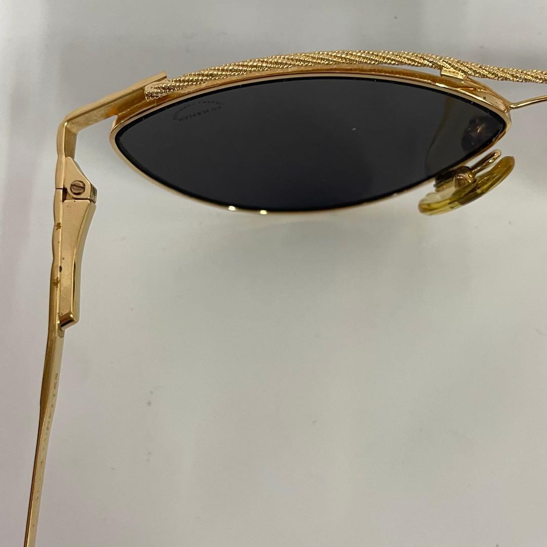 TIFFANY LUNETTES サングラス 23K GOLD PLATED