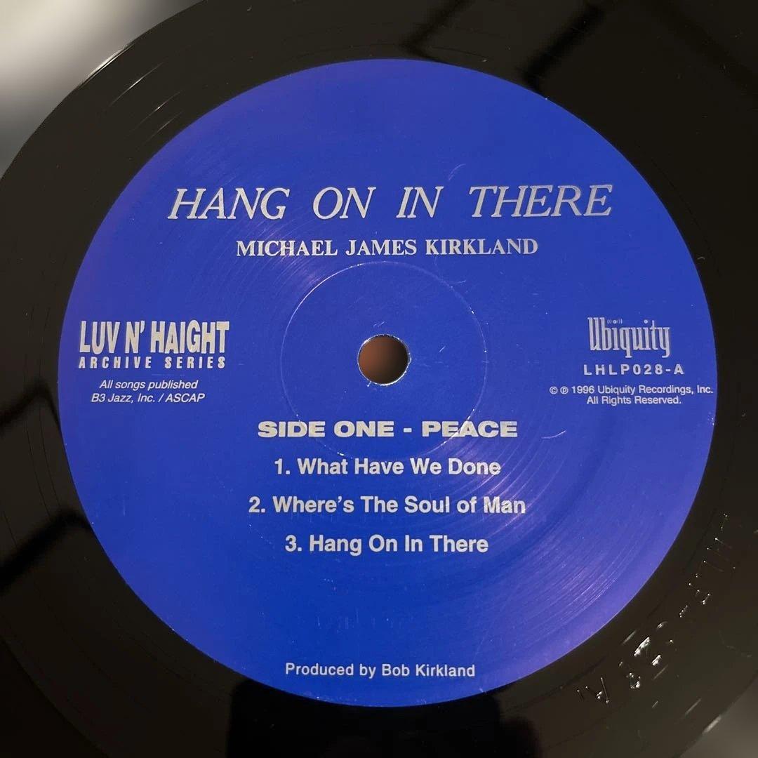 洋楽 HANG ON IN THERE MICHAEL JAMES KIRKLAND