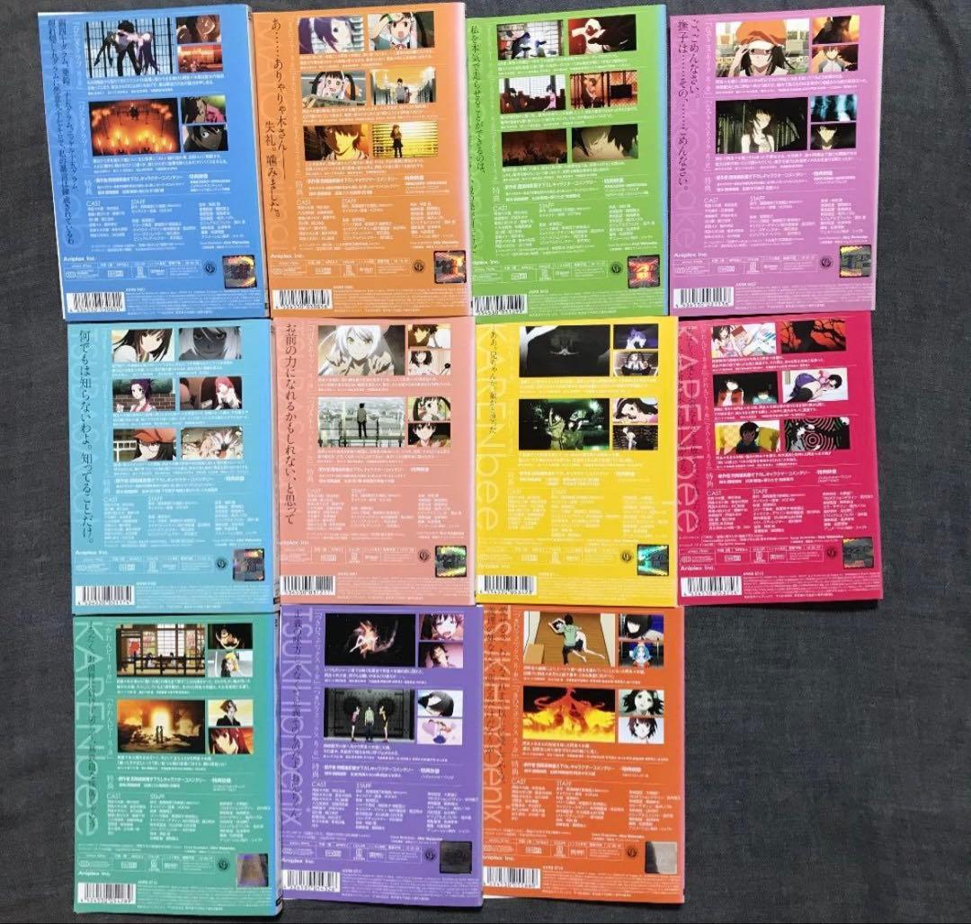 DVD 化物語　物語シリーズ 全42巻 全巻セット アニメ