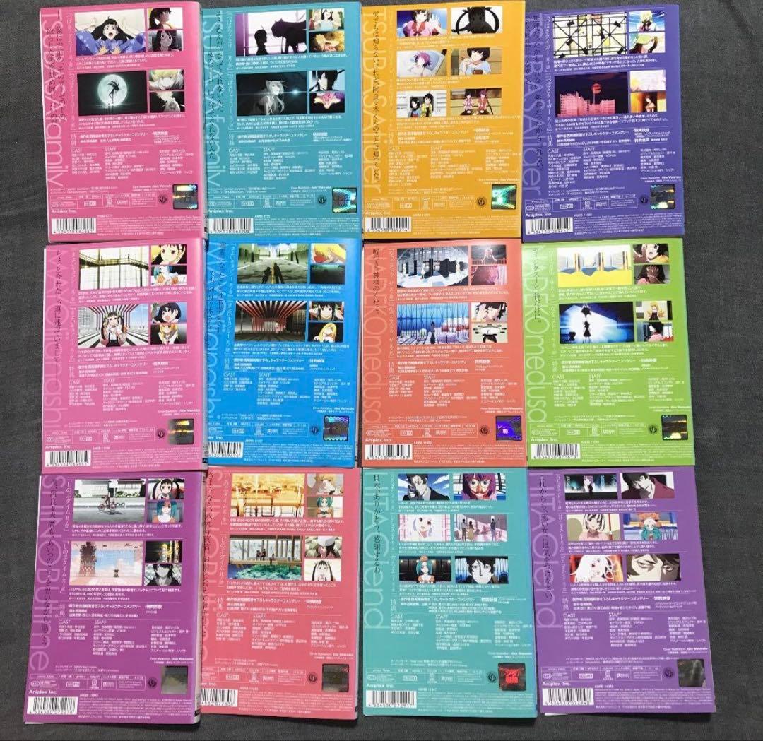 DVD 化物語　物語シリーズ 全42巻 全巻セット アニメ