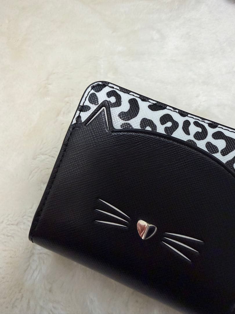 【美品】kate spade New York ミャオ スモール ウォレット