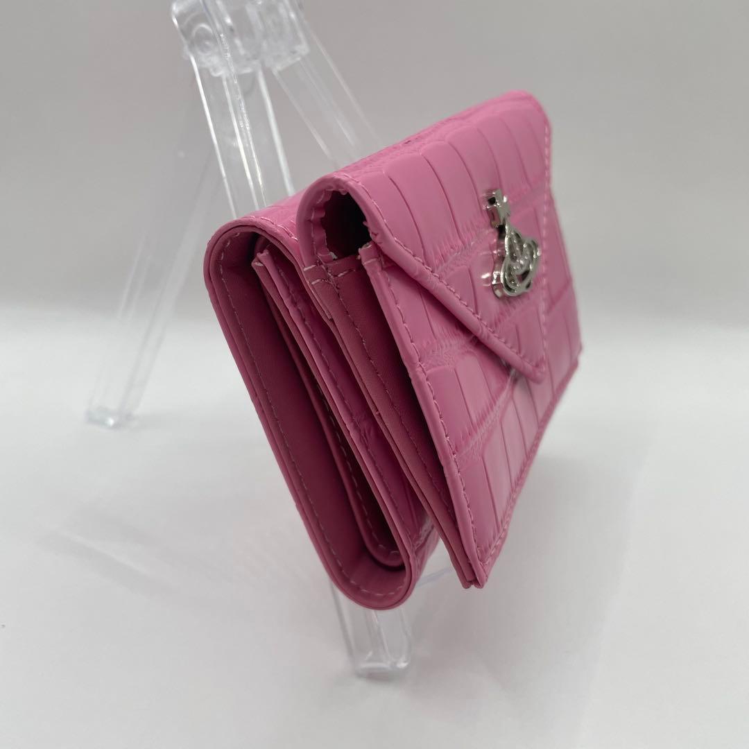 新品未使用☆Vivienne Westwood 三つ折り財布 ピンク