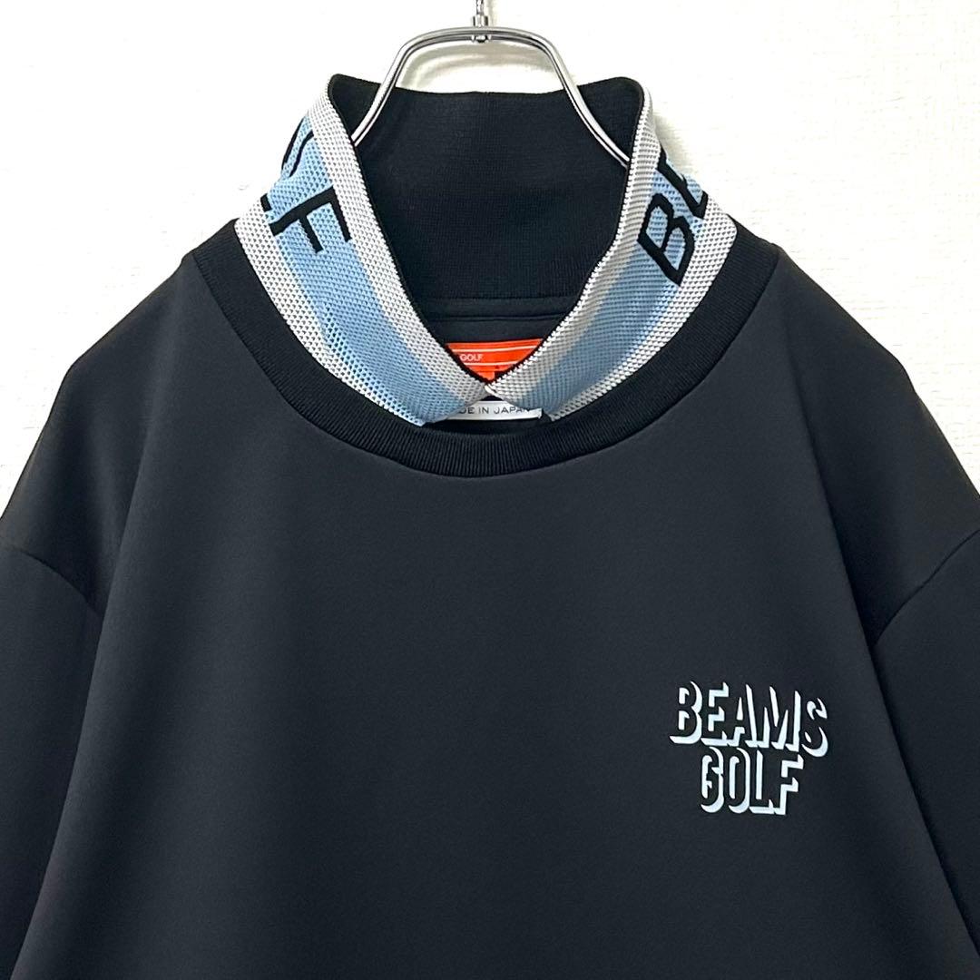 BEAMS GOLFビームスゴルフ　ダンボール襟付きプルオーバースウェットシャツ