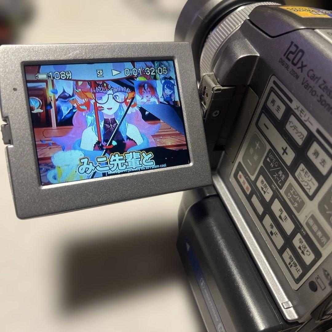 SONY miniDV HANDYCAM DCR-PC120 ①