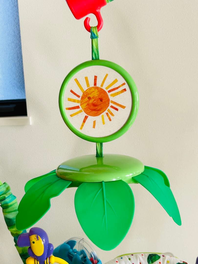 【タケオカタケオ　美品】はらぺこあおむし ジャンパルー　取説　箱あり！
