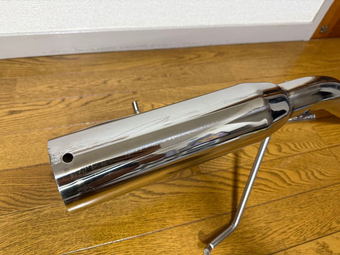 gk5 フィット rs ゼロファイターストレートマフラー　リアピース
