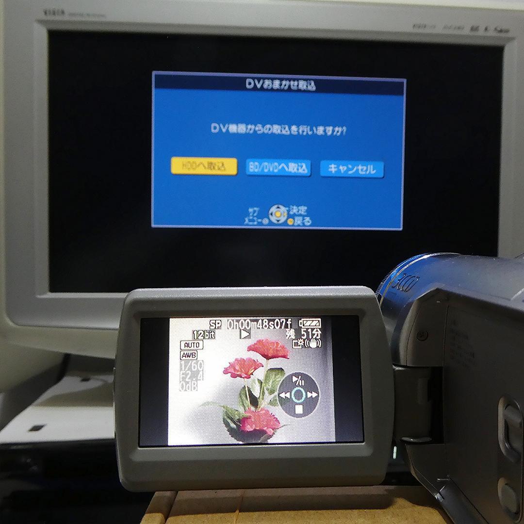 動作良好 パナソニック NV-GS300 MiniDVビデオカメラDVD化に最適