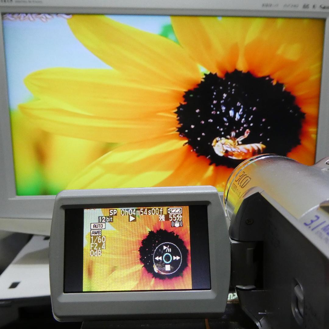 動作良好 パナソニック NV-GS300 MiniDVビデオカメラDVD化に最適