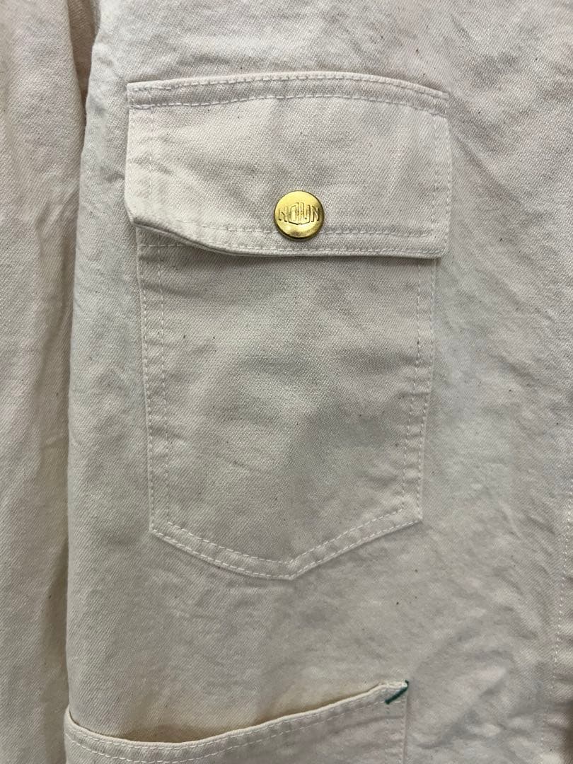 中古　ナウン　COVERALL WHITE