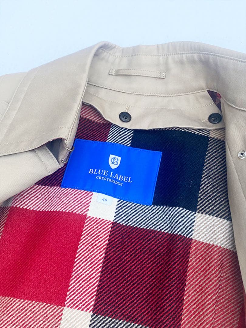 BLUE LABEL CRESTBRIDGE トレンチコート 美品‼️