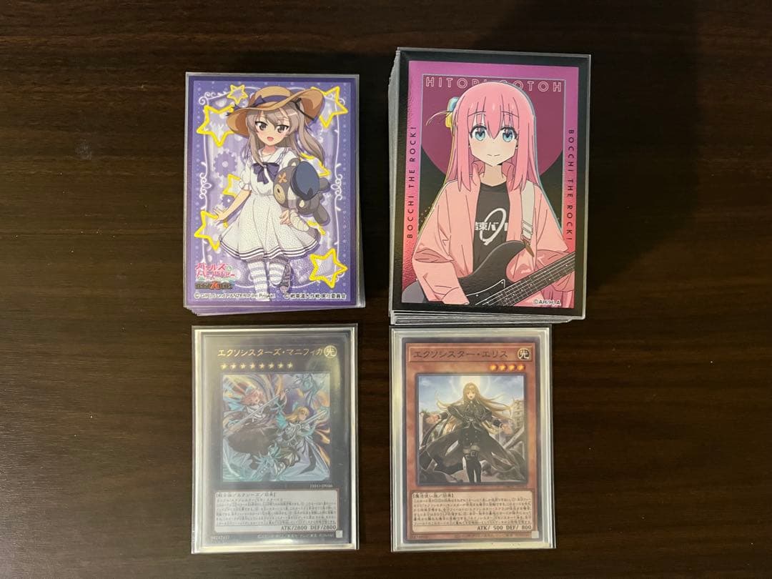 遊戯王OCG 引退品 デュエルセット スリーブ付き