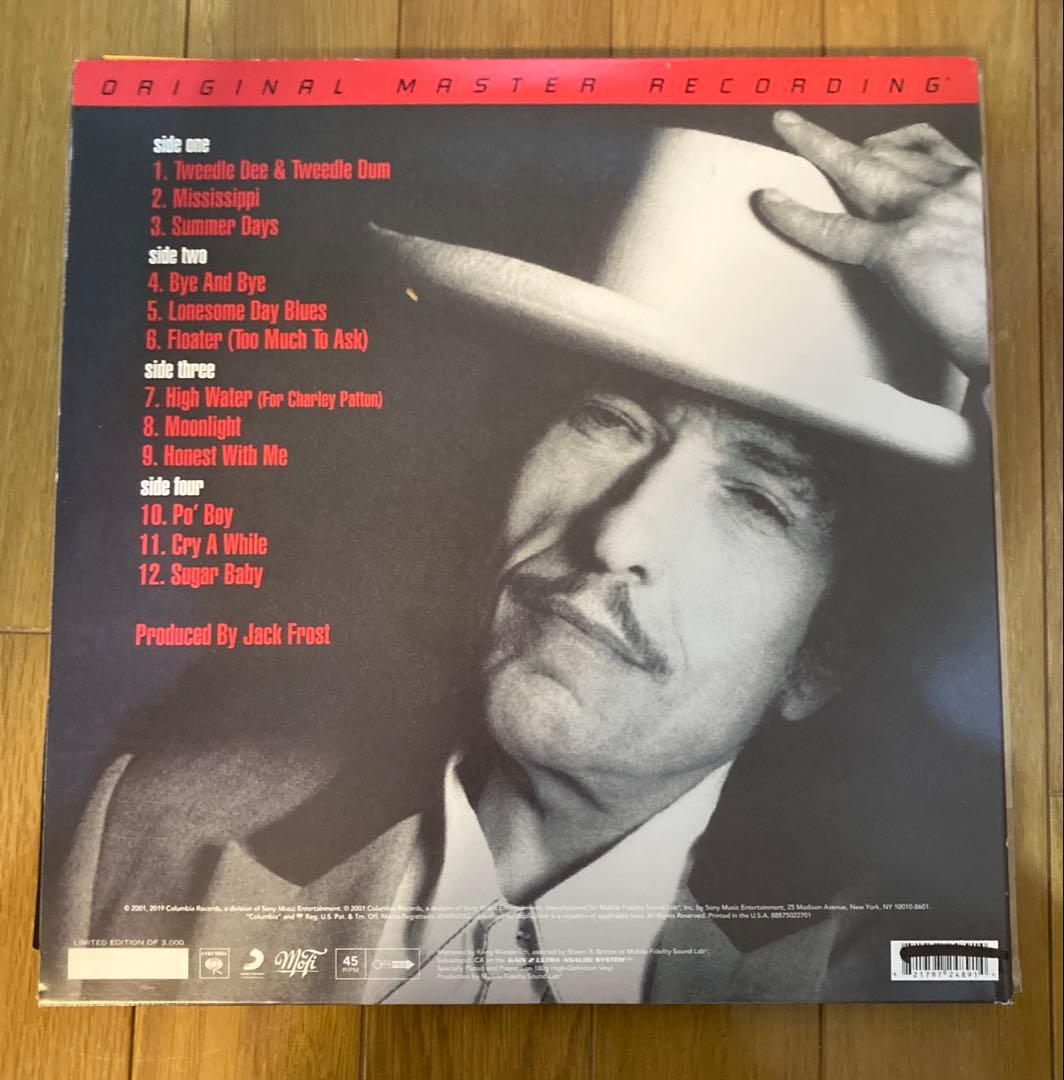 稀少高音質プロモLove & Theft Bob Dylanボブディランレコード