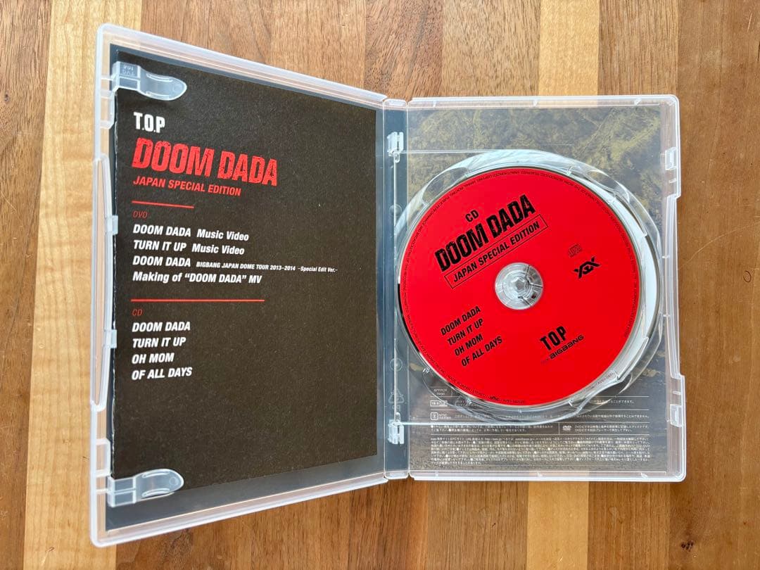 BIGBANG TOP DOOM DADA JAPAN EDITION アルバム