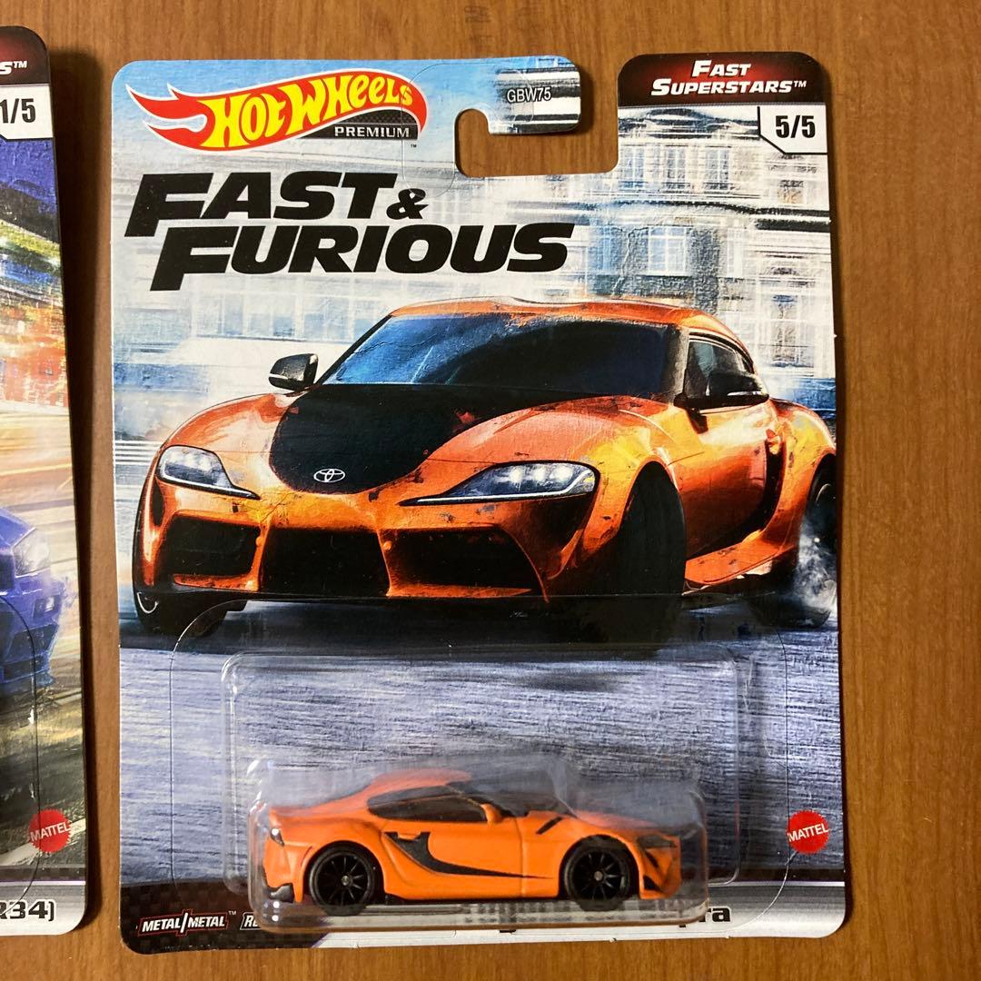 未開封 ホットウィール ワイルドスピード R34GT-R & GRスープラ