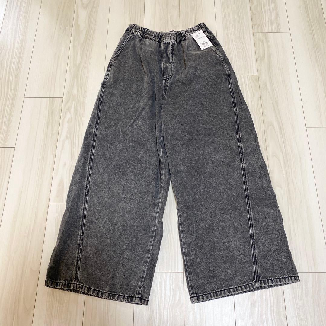 新品 LEPSIM イージーデニムパンツ ケミカルグレー