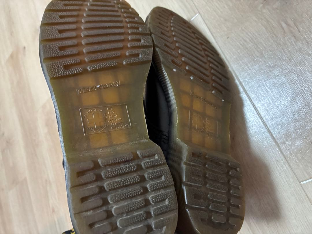 【美品】Dr.Martens ドクターマーチン 8ホールブーツ UK6 黒