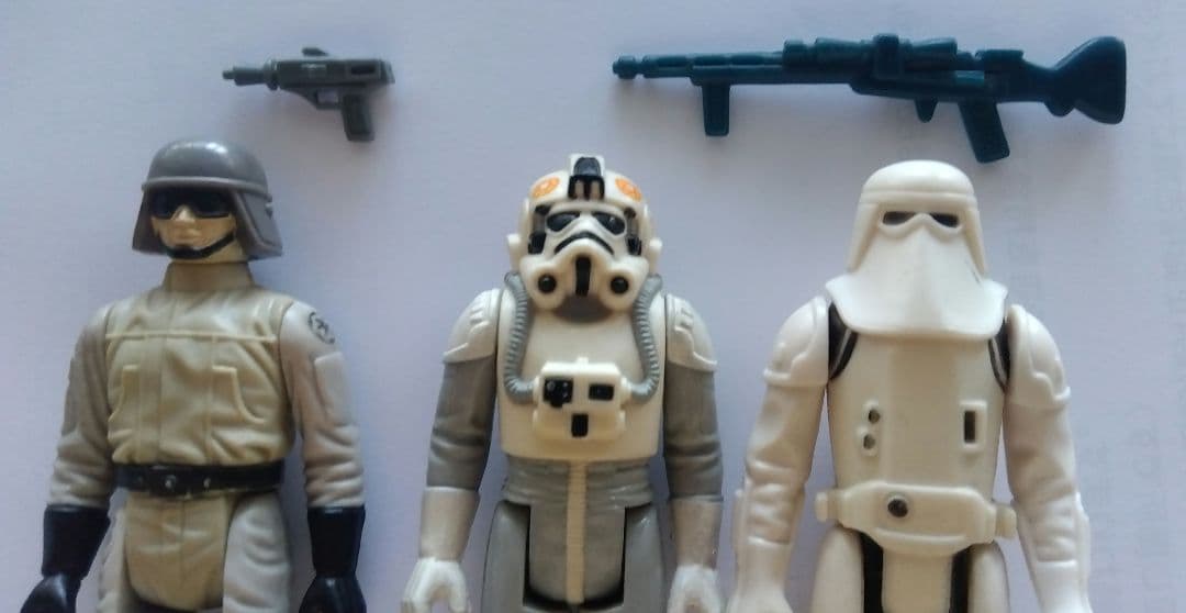 週末限定値引き 銃付き スターウォーズ オールドケナーフィギュア帝国軍セット