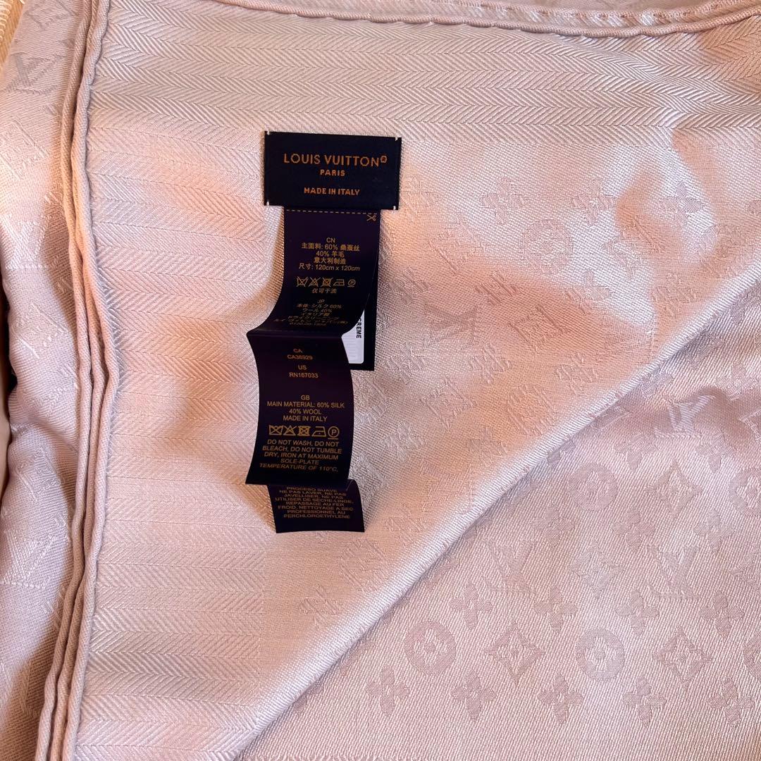新品未使用 Louis Vuitton ショール モノグラム ストール 大判