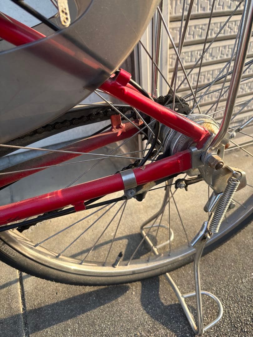Yamaha 電動アシスト自転車 赤