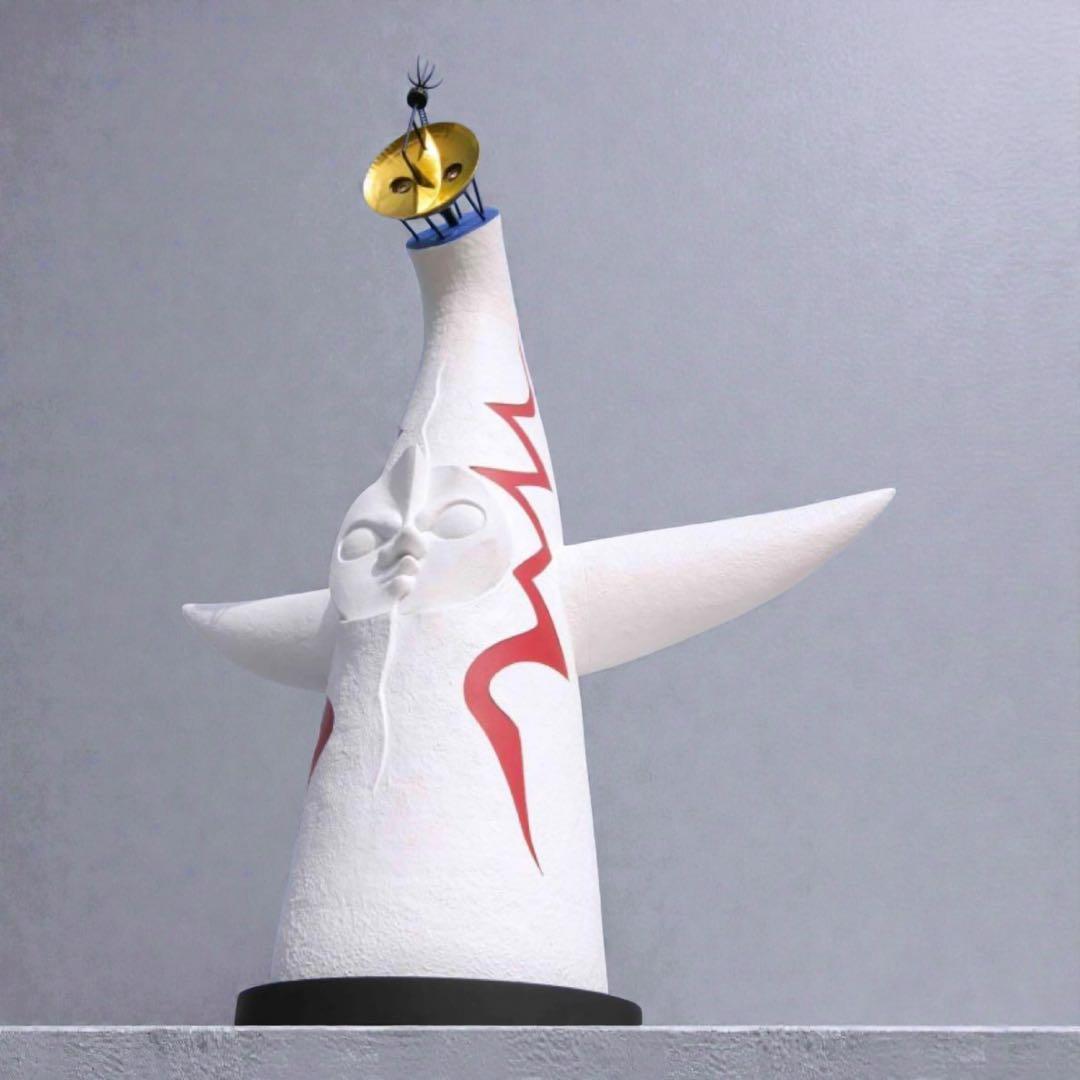 【新品】 1/144スケール 太陽の塔 ソフトビニール製塗済　全高約500mm