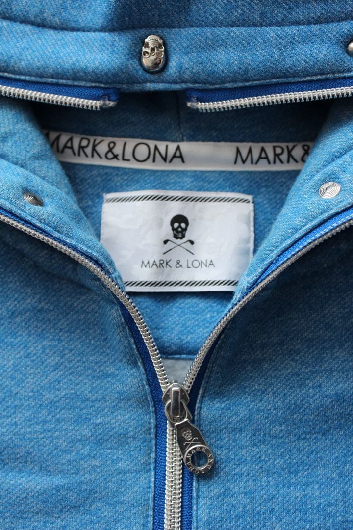 MARK&LONA ジップパーカー　ゴルフウェア