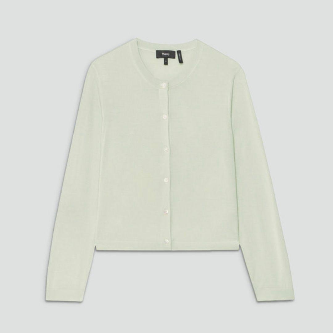 【現行品】Theory クロップド丈カーディガン 2サイズ