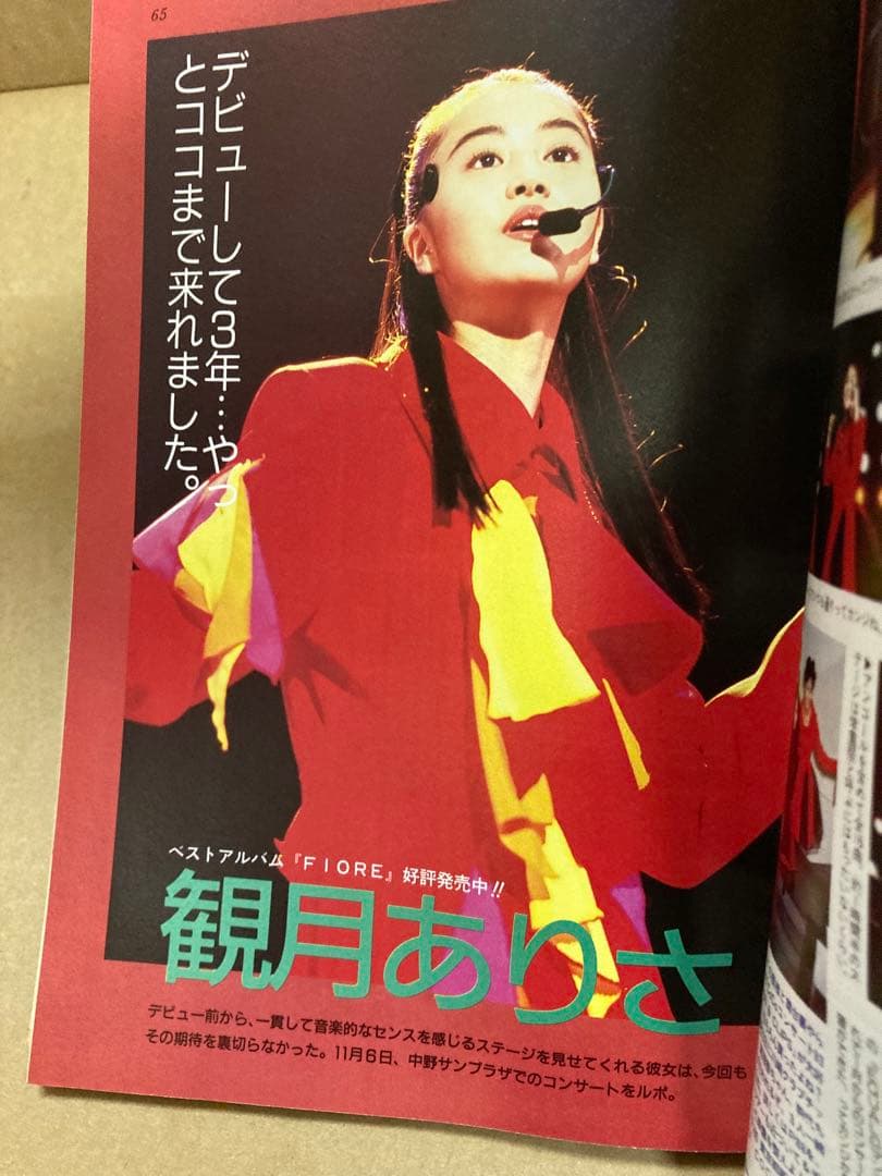 1994年1月号　BOMB ボム　篠原涼子