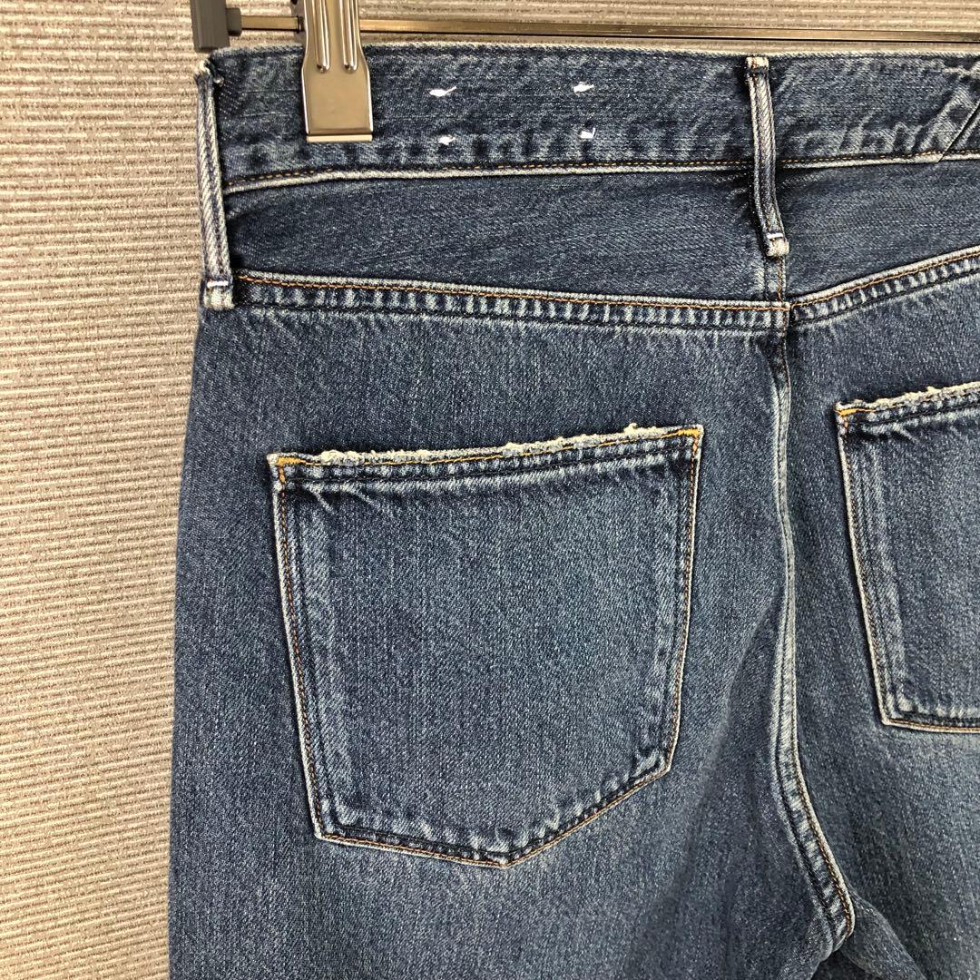 upper hights フレアデニムパンツ THE LAUREN 23 ブルー