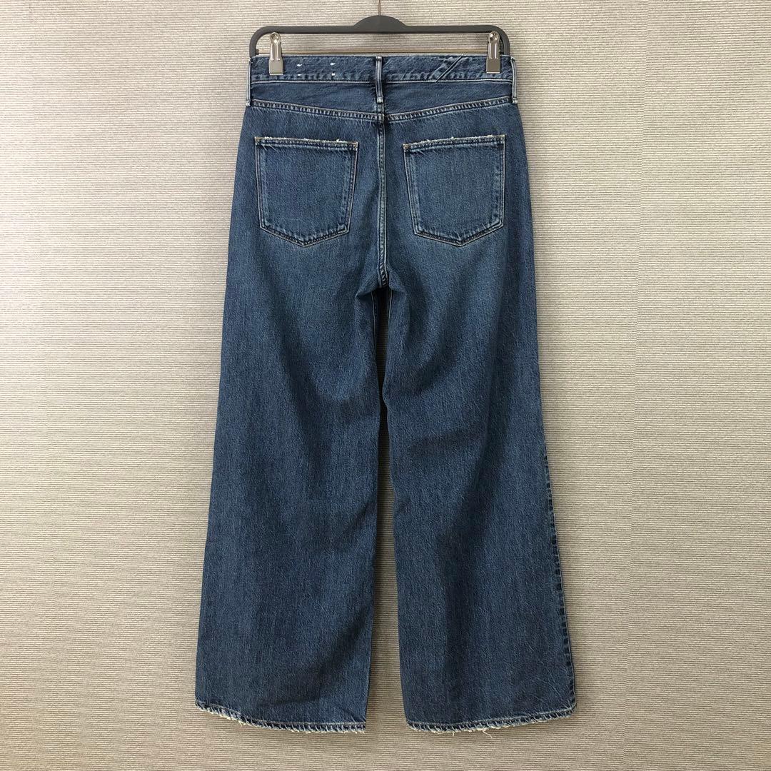upper hights フレアデニムパンツ THE LAUREN 23 ブルー