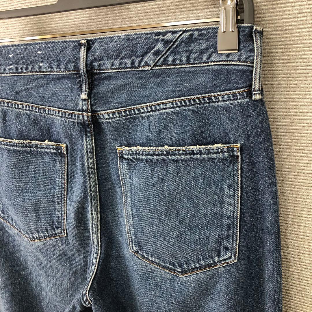 upper hights フレアデニムパンツ THE LAUREN 23 ブルー