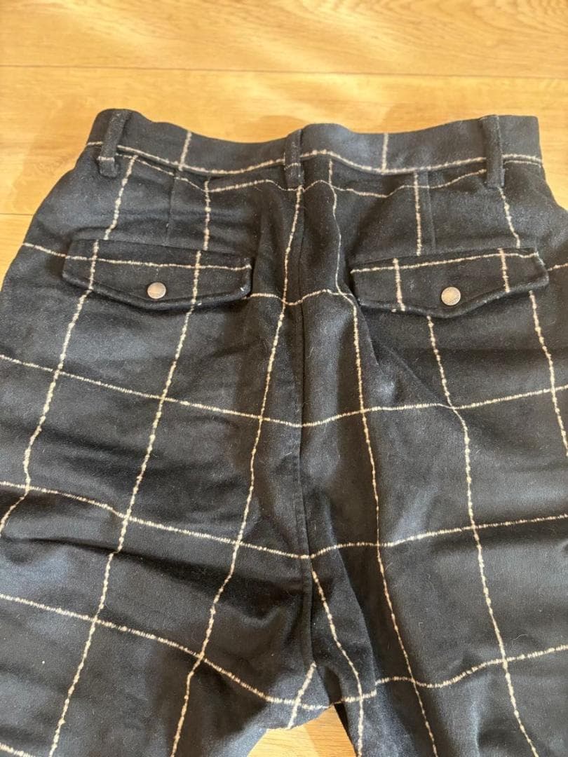 glamb　Fred check jodhpurs-(GB0418-P08)