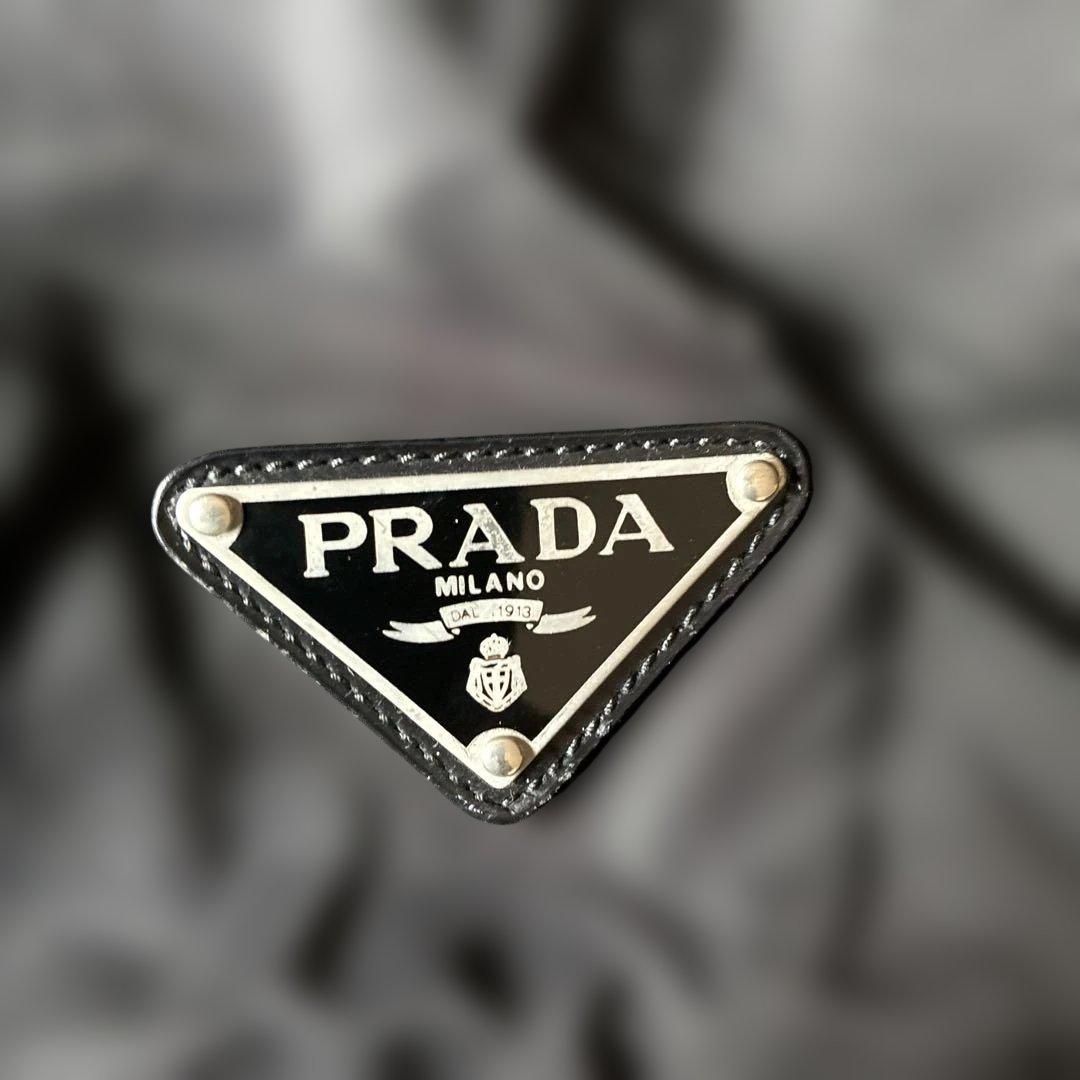 PRADA ブラック ボストンバッグ